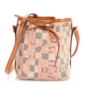 Damier Azur Tahitienne Nano Noe Rose Ballerine
