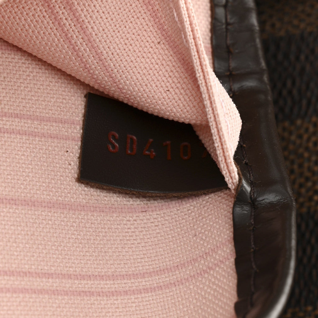 Damier Ebene Neo Neverfull MM Rose Ballerine