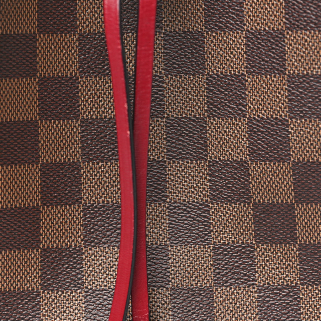 Damier Ebene Neonoe MM  Cherry Berry