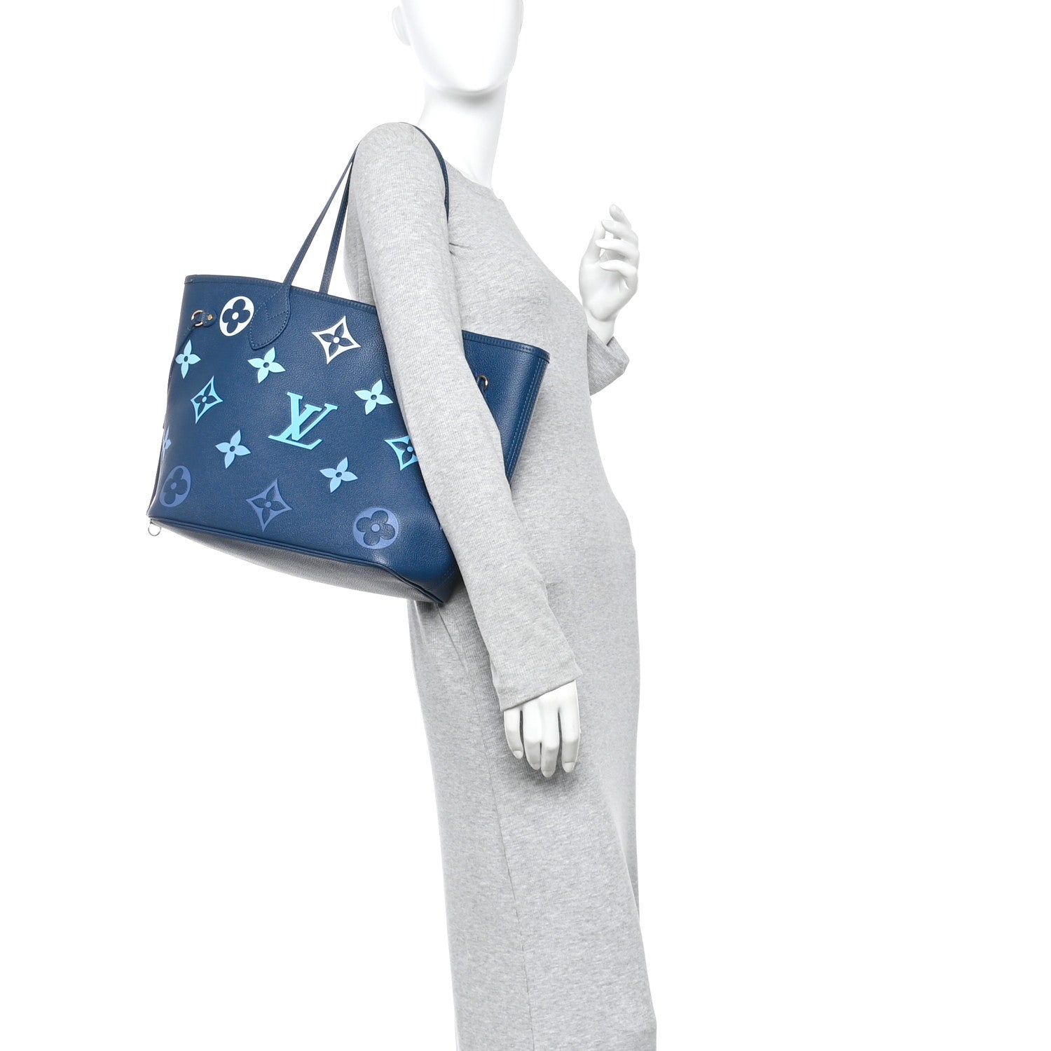 Empreinte Monogram Giant Neverfull MM Degrade Bleu