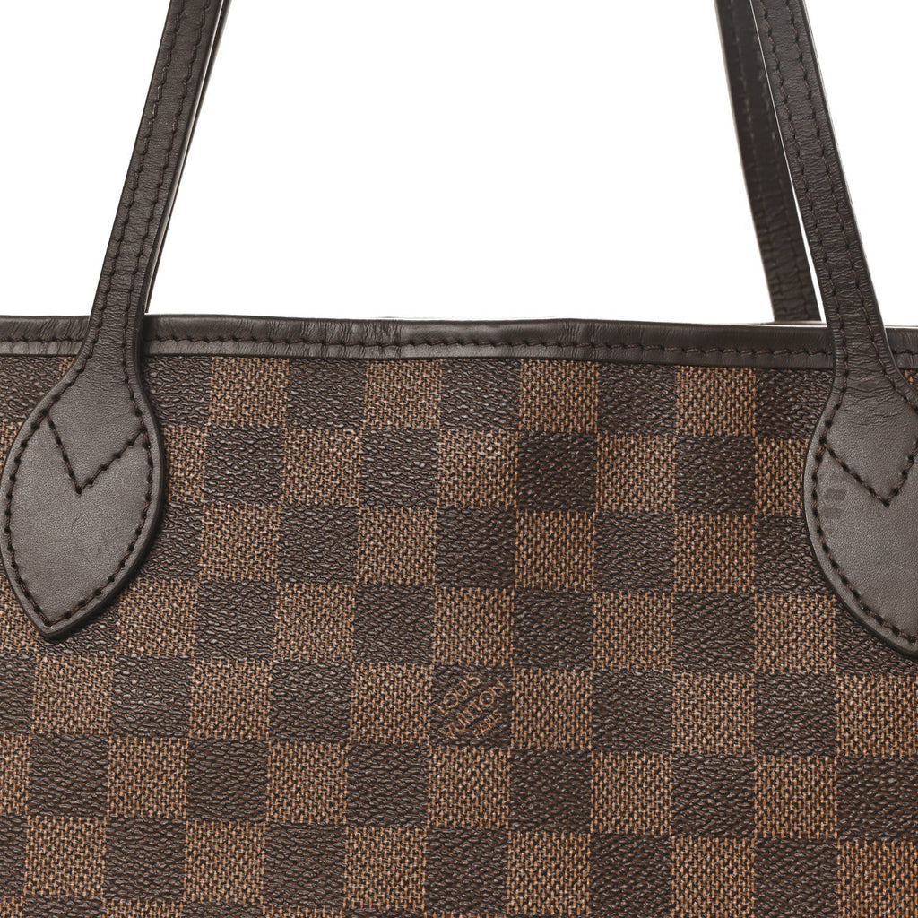 Damier Ebene Neo Neverfull MM Rose Ballerine