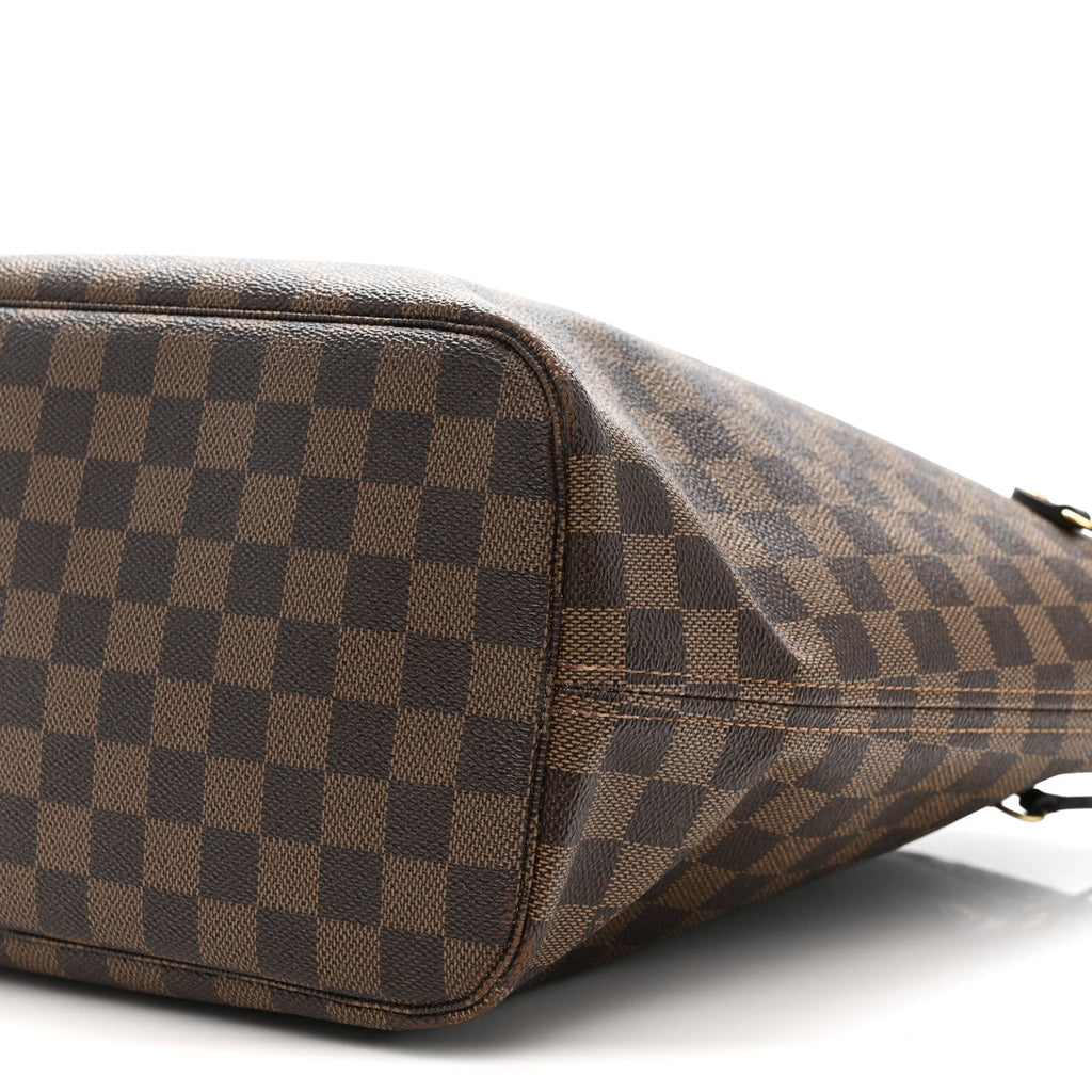 Damier Ebene Neo Neverfull MM Rose Ballerine