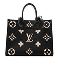 Empreinte Monogram Giant Onthego MM Black Beige