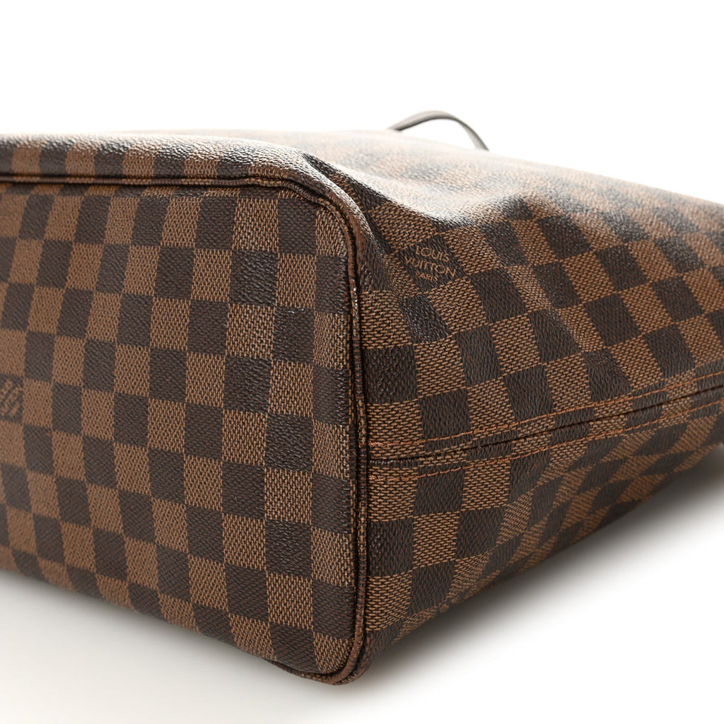 Damier Ebene Neo Neverfull MM Rose Ballerine