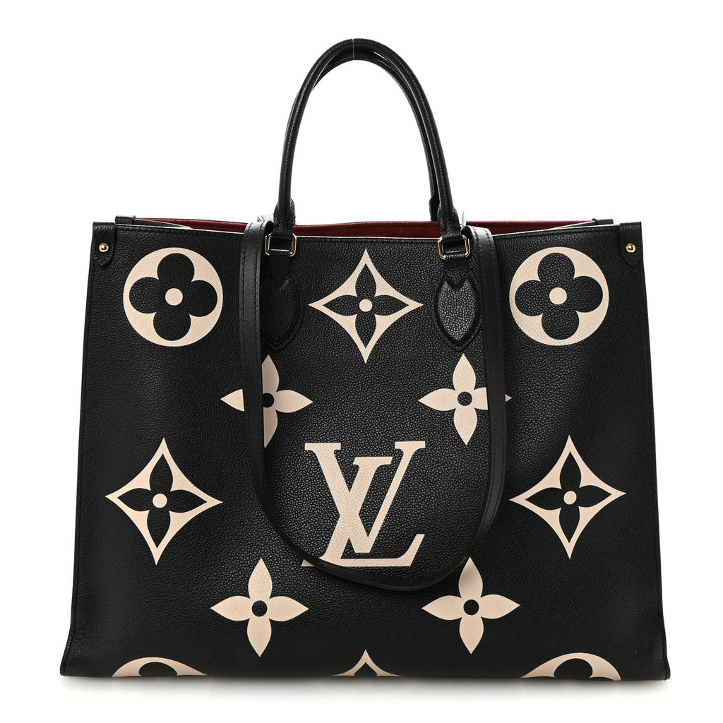 Empreinte Monogram Giant Onthego GM Black Beige