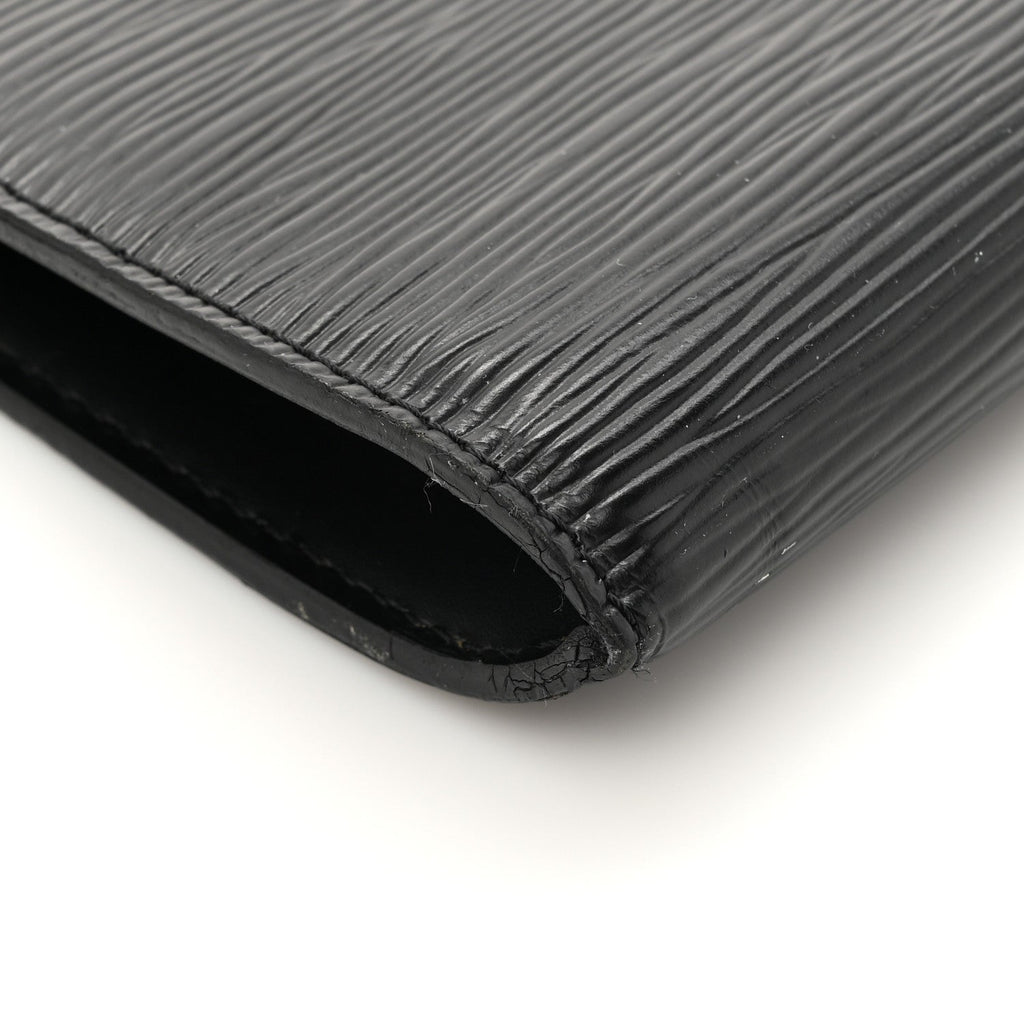 Epi Pochette Accessories 24 Black