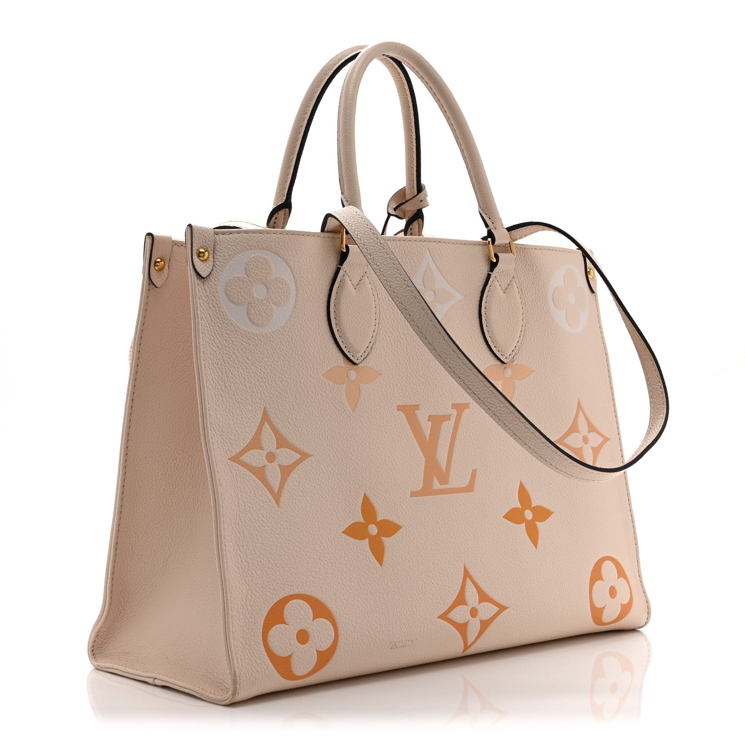 Empreinte Monogram Giant By The Pool Onthego MM Cream Saffron