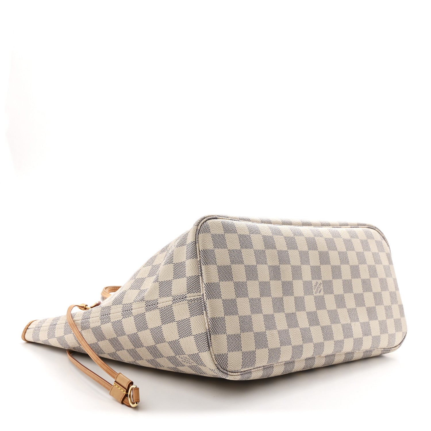 Damier Azur Neo Neverfull MM Rose Ballerine