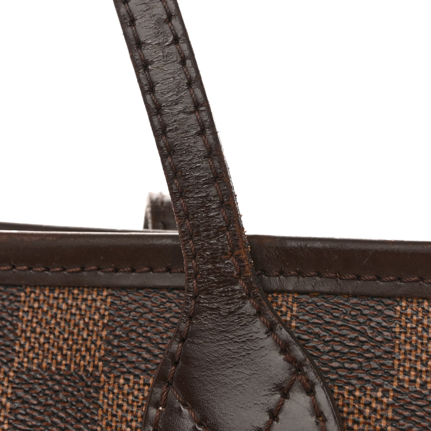 Damier Ebene Neo Neverfull MM Rose Ballerine