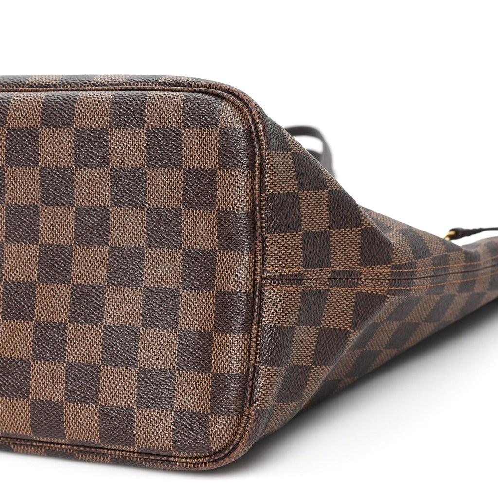 Damier Ebene Neo Neverfull MM Rose Ballerine