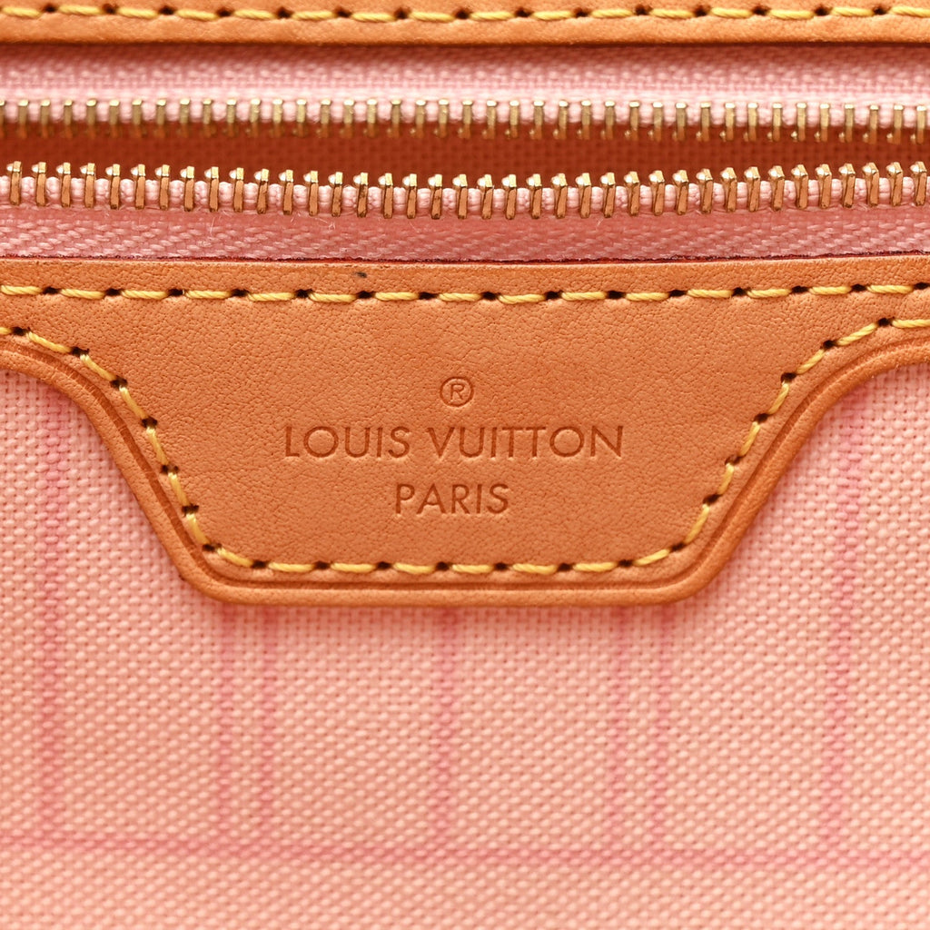 Damier Azur Neo Neverfull GM Rose Ballerine