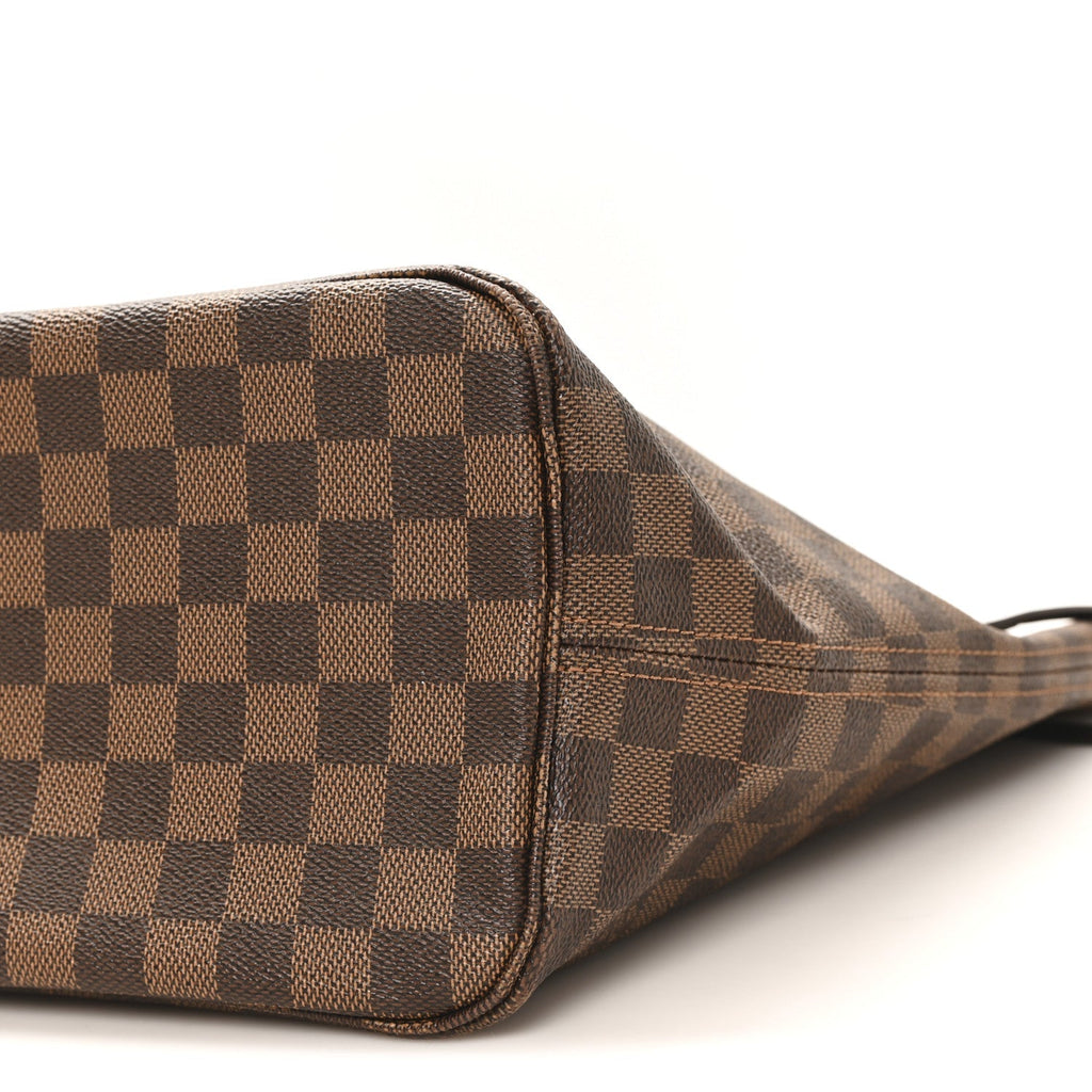 Damier Ebene Neo Neverfull MM Rose Ballerine