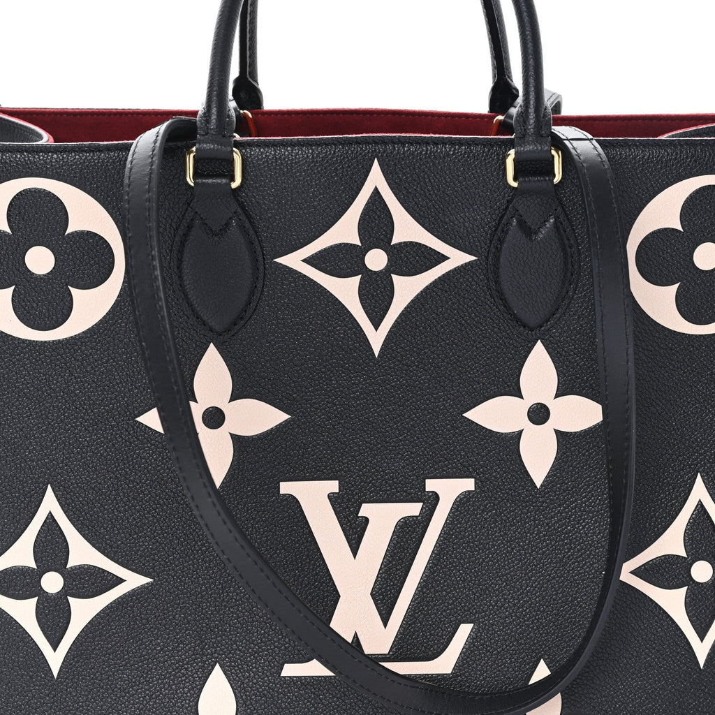 Empreinte Monogram Giant Onthego GM Black Beige