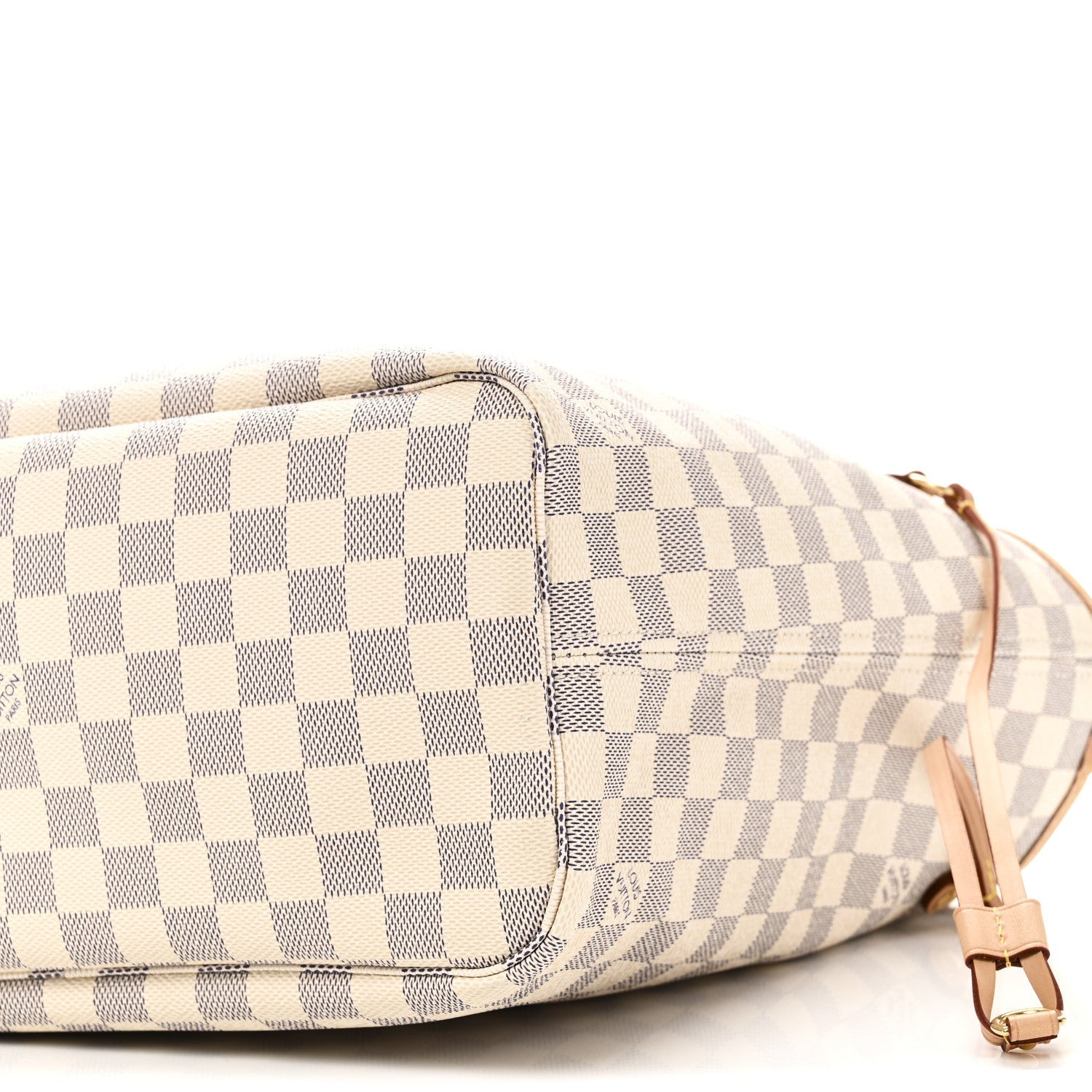 Damier Azur Neo Neverfull MM Rose Ballerine