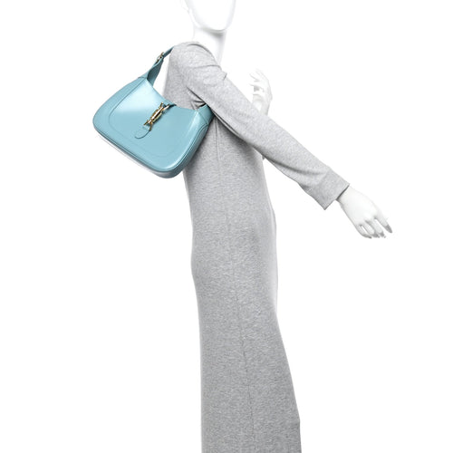 Boarded Dyana Lux Calfskin Small Jackie 1961 Hobo Dusty Azure