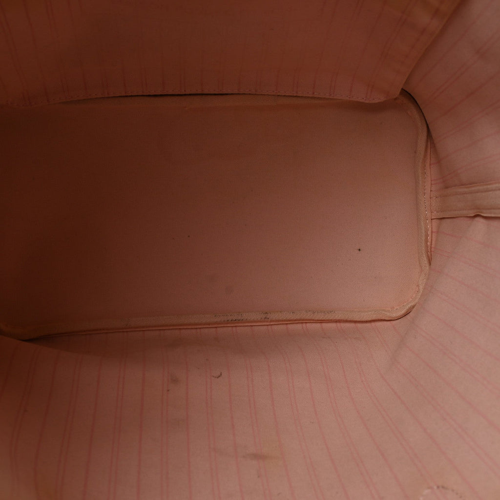 Damier Azur Neo Neverfull MM Rose Ballerine