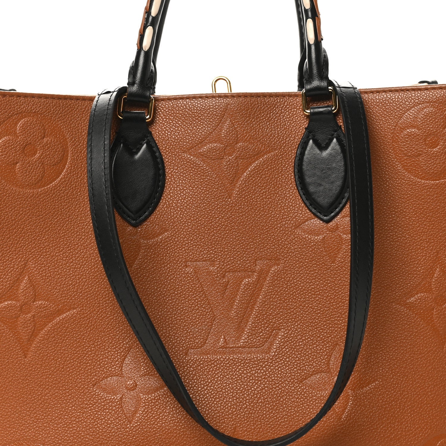 Empreinte Monogram Giant Wild At Heart Onthego MM Caramel