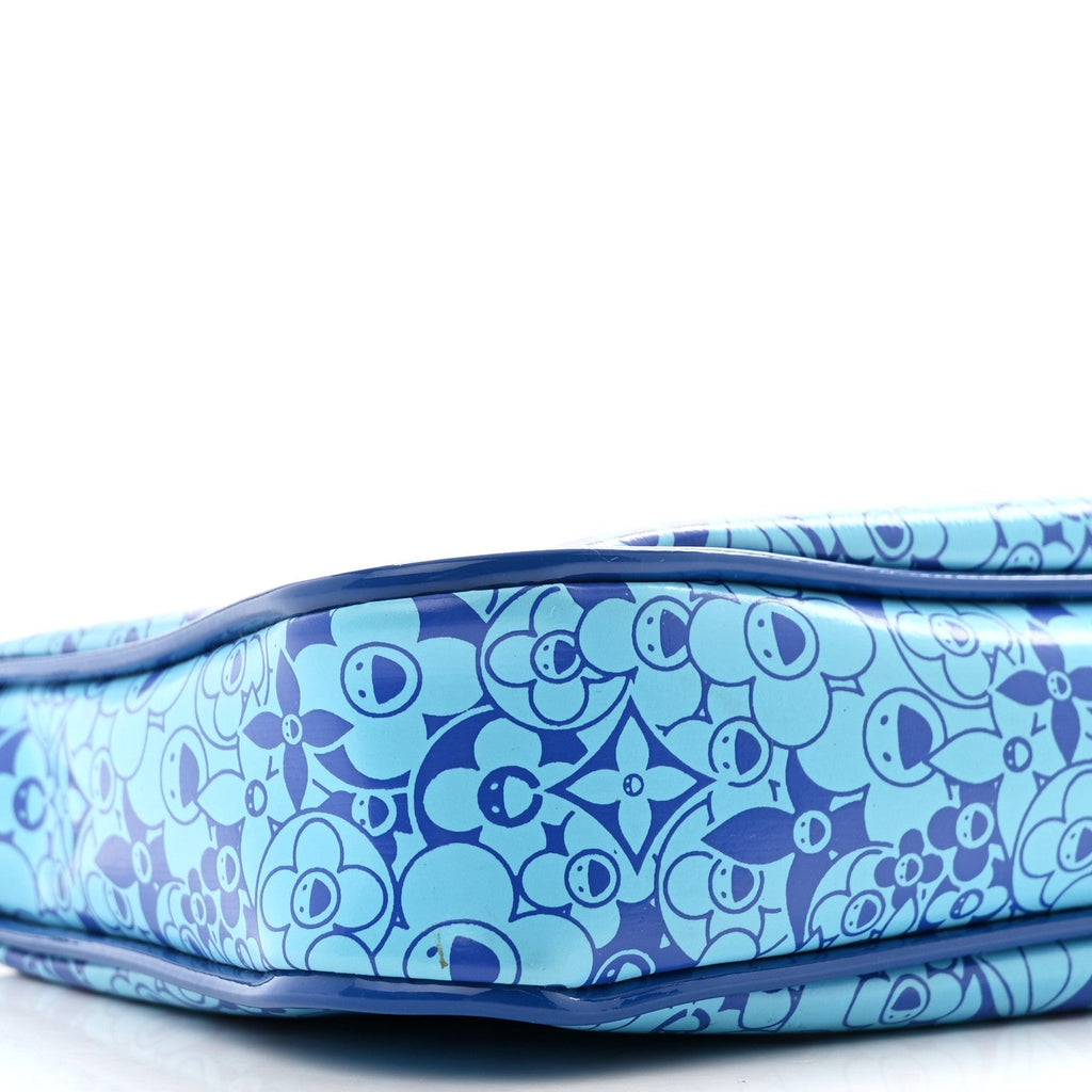 Cosmic Blossom Pochette Accessories Blue