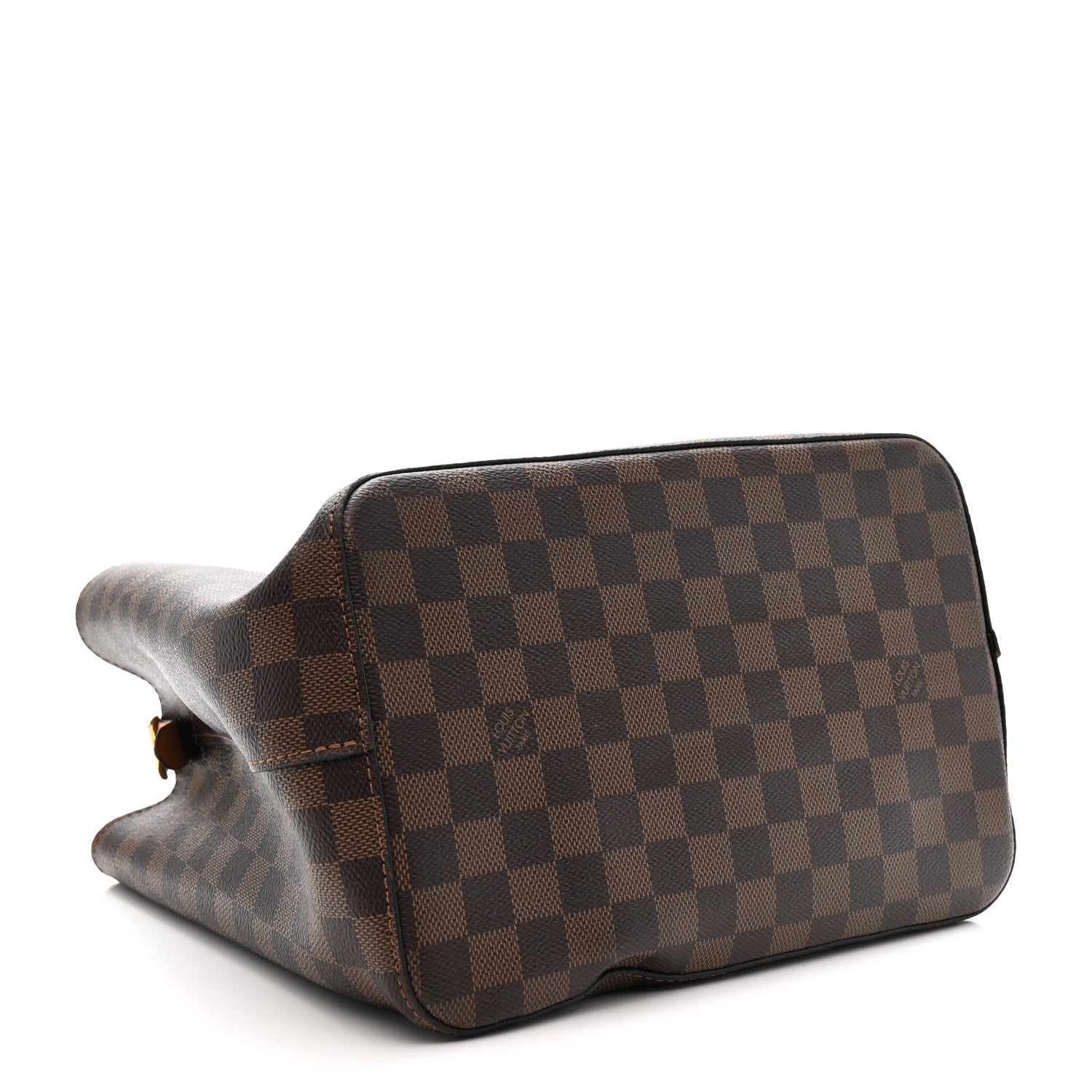 Damier Ebene Neonoe MM Safran