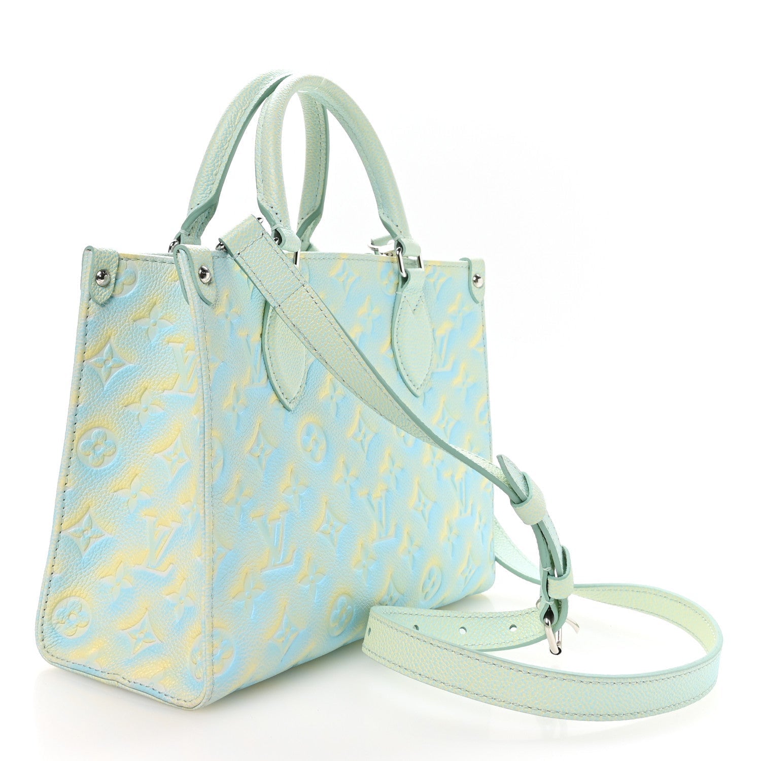 Empreinte Monogram Summer Stardust Onthego PM  Water Green
