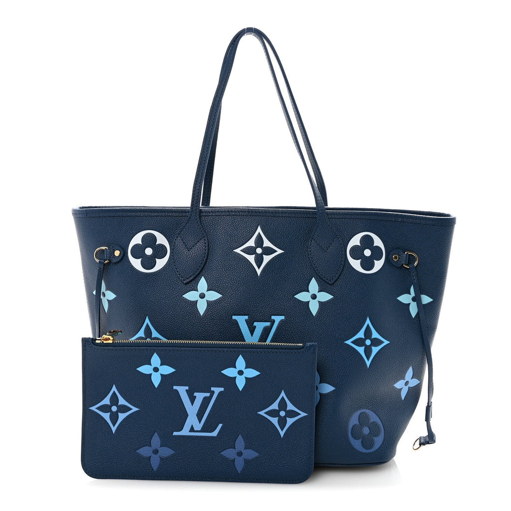 Empreinte Monogram Giant Neverfull MM Degrade Bleu