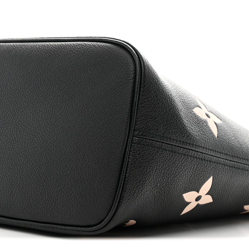 Empreinte Monogram Giant Neverfull MM Black Beige