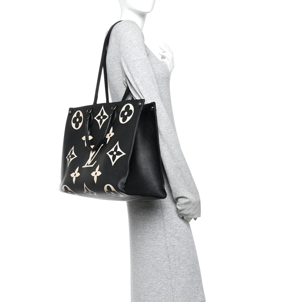 Empreinte Monogram Giant Onthego GM Black Beige
