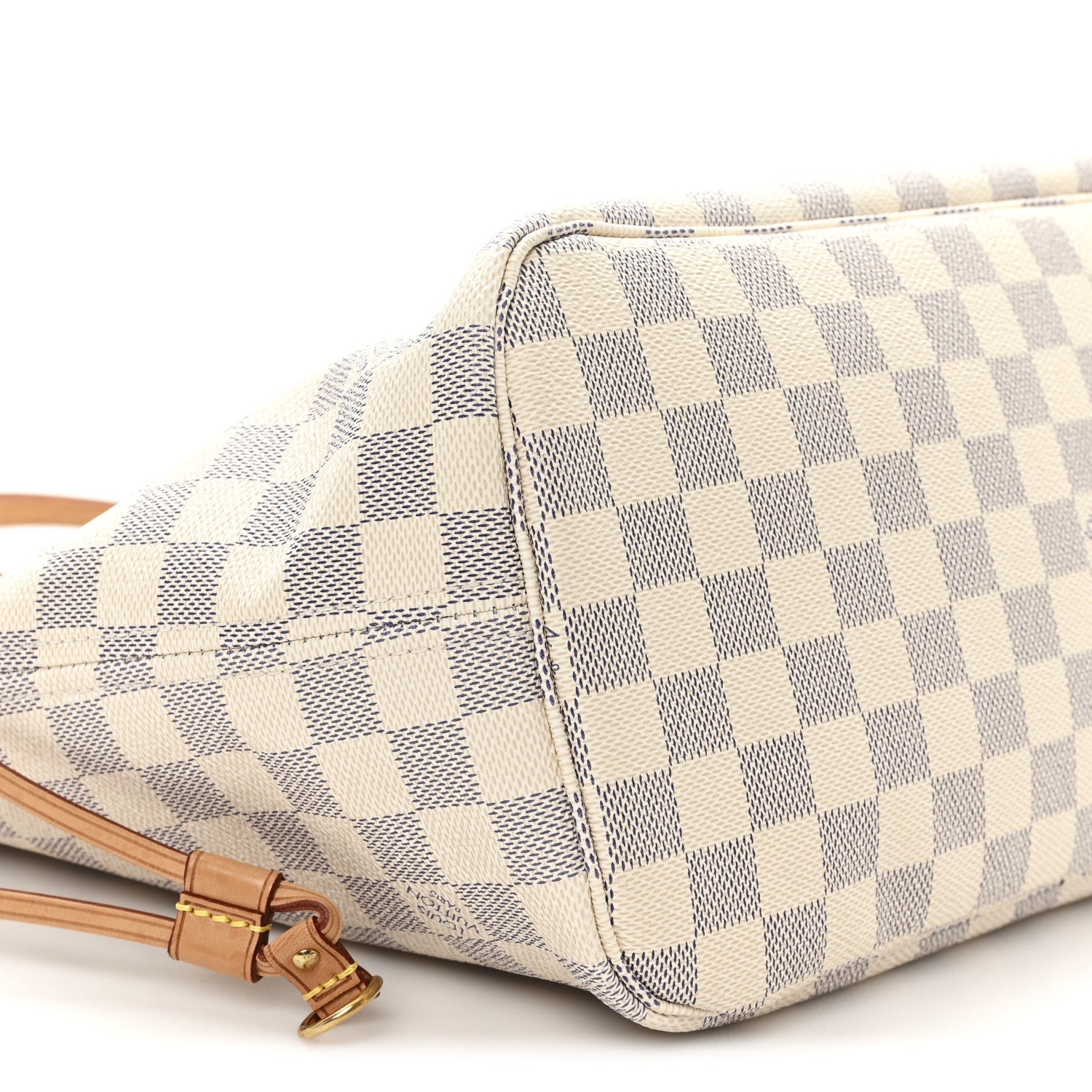 Damier Azur Neo Neverfull MM Rose Ballerine