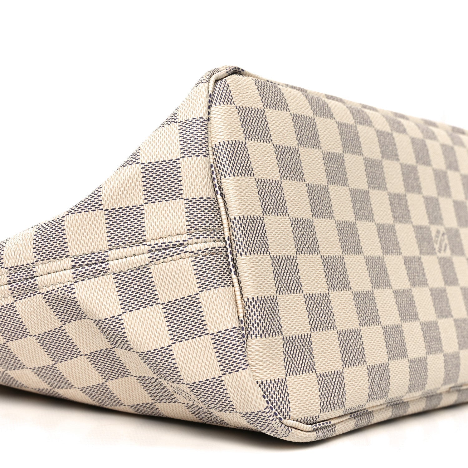 Damier Azur Neo Neverfull MM Rose Ballerine