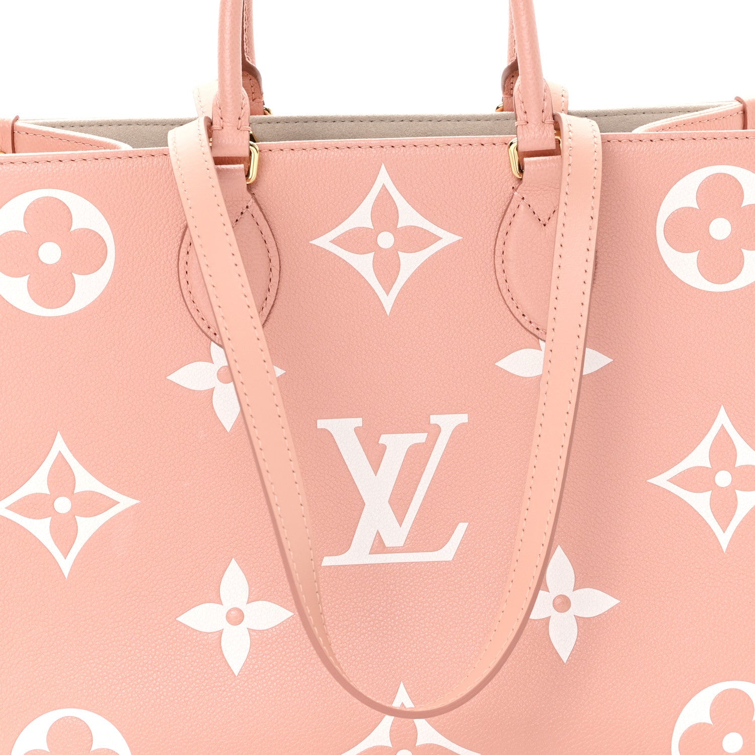 Empreinte Monogram Giant Onthego MM Rose Trianon Creme