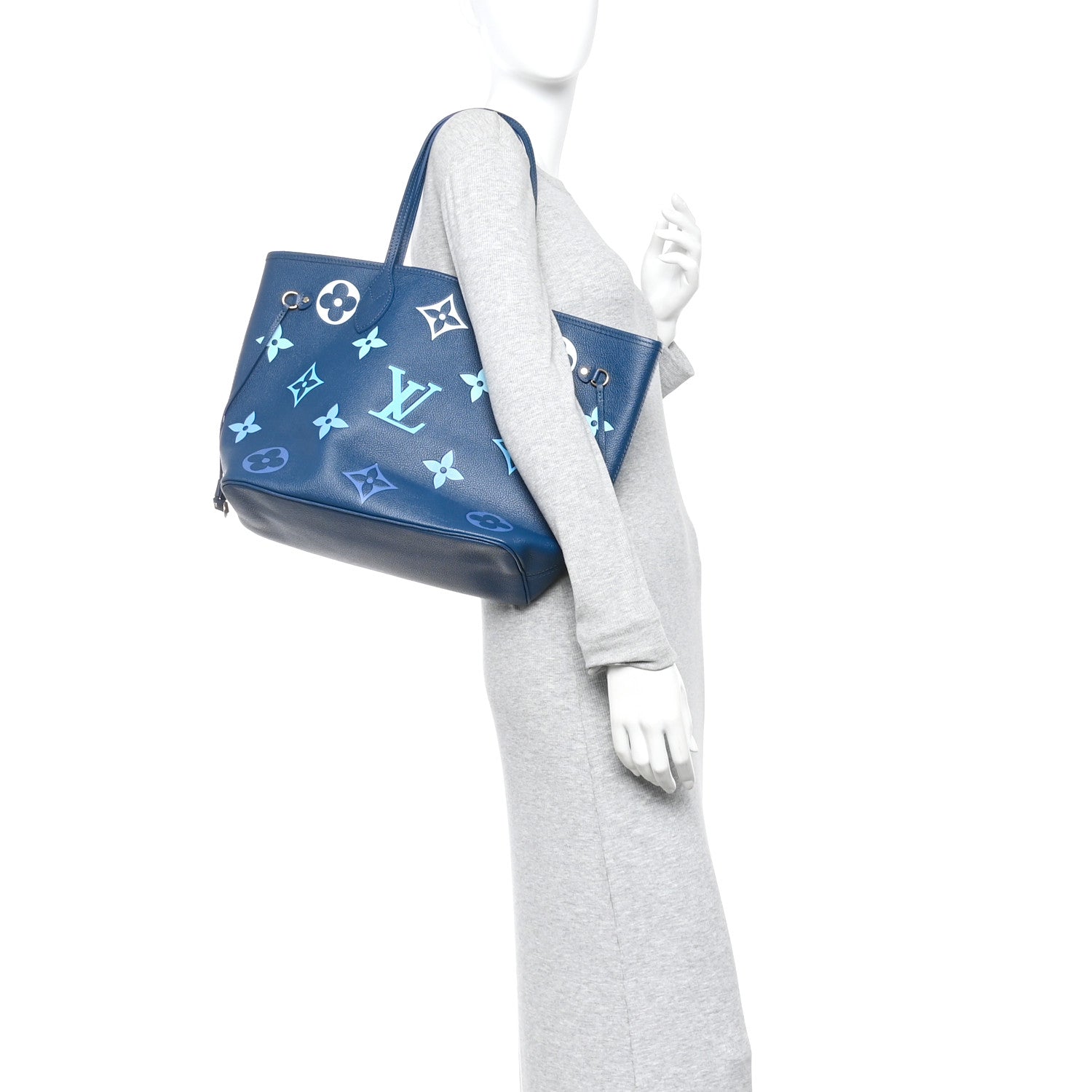 Empreinte Monogram Giant Neverfull MM Degrade Bleu