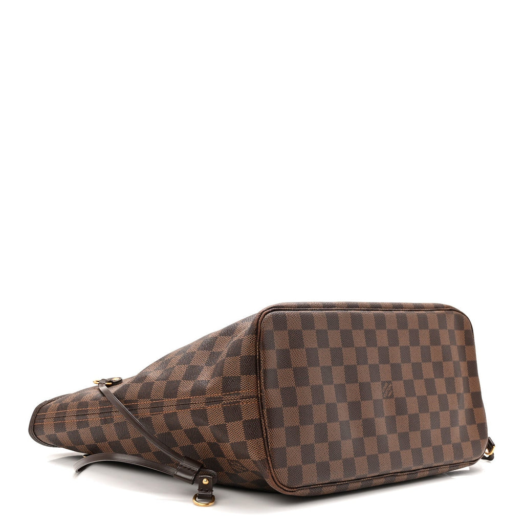 Damier Ebene Neo Neverfull MM Rose Ballerine