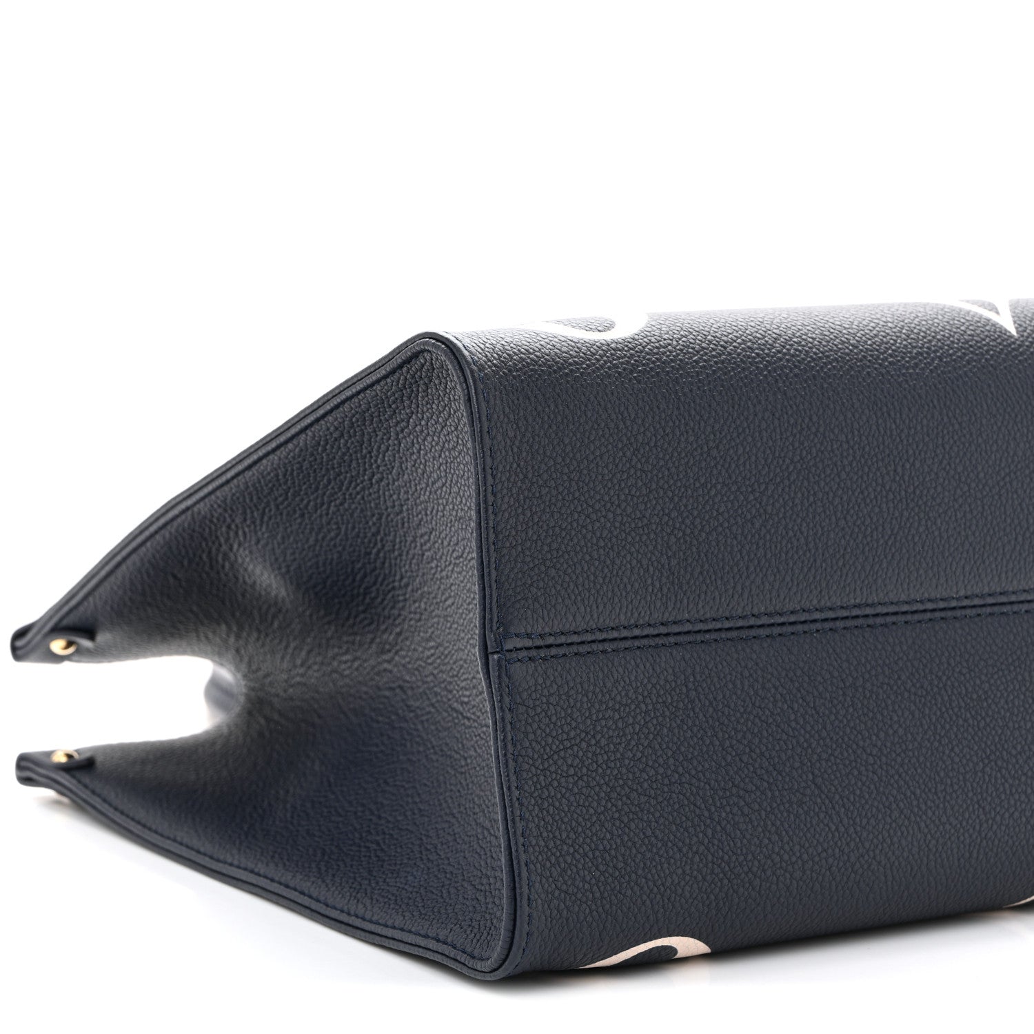 Empreinte Monogram Giant Onthego MM Navy Creme