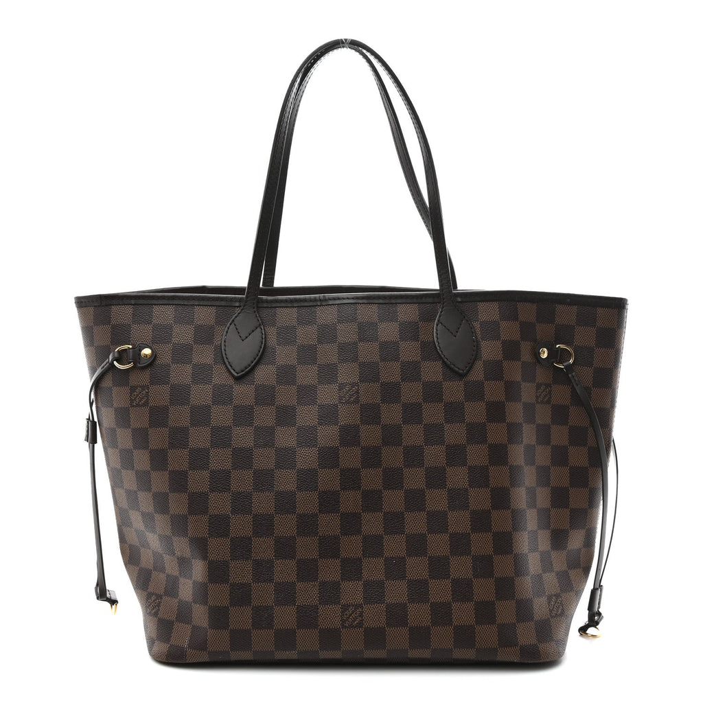 Damier Ebene Neo Neverfull MM Rose Ballerine