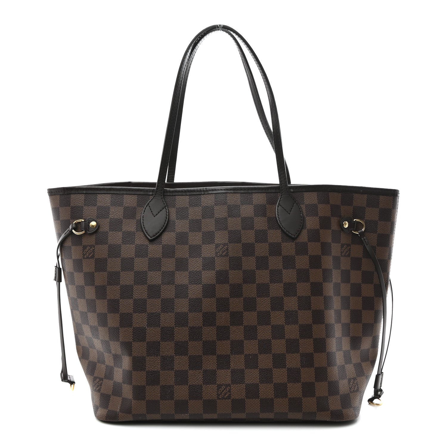 Damier Ebene Neo Neverfull MM Rose Ballerine
