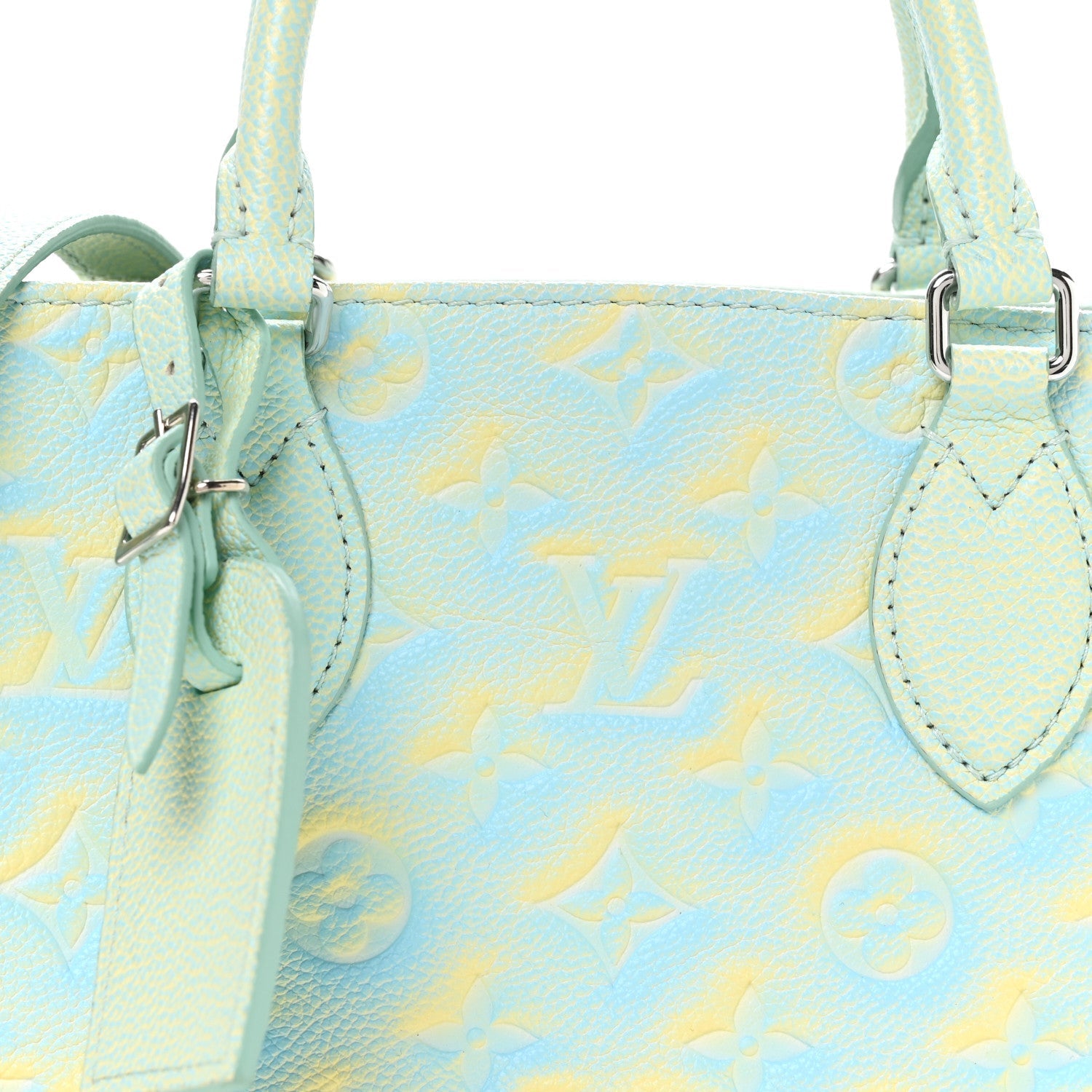 Empreinte Monogram Summer Stardust Onthego PM  Water Green
