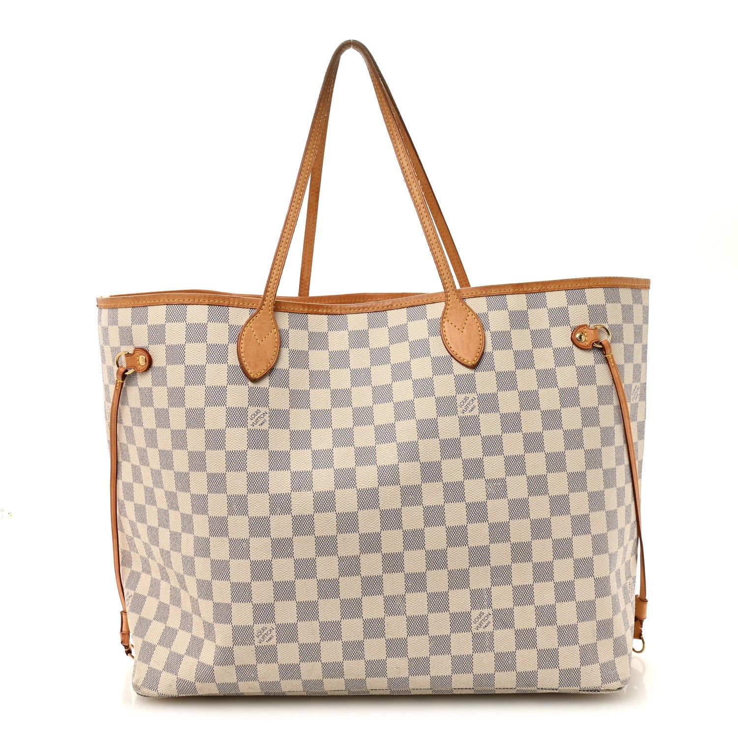 Damier Azur Neo Neverfull GM Rose Ballerine