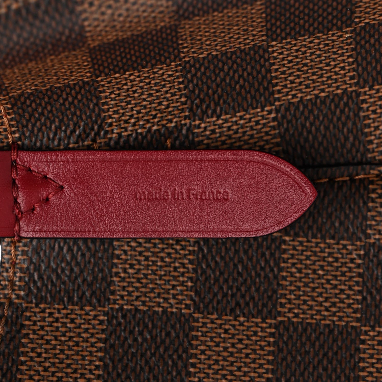 Damier Ebene Neonoe MM Cherry Berry