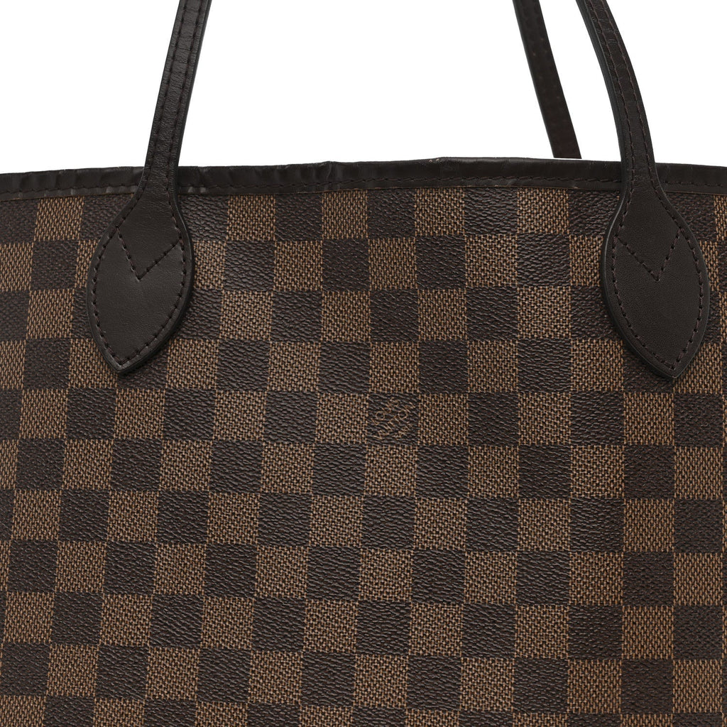 Damier Ebene Neo Neverfull MM Rose Ballerine