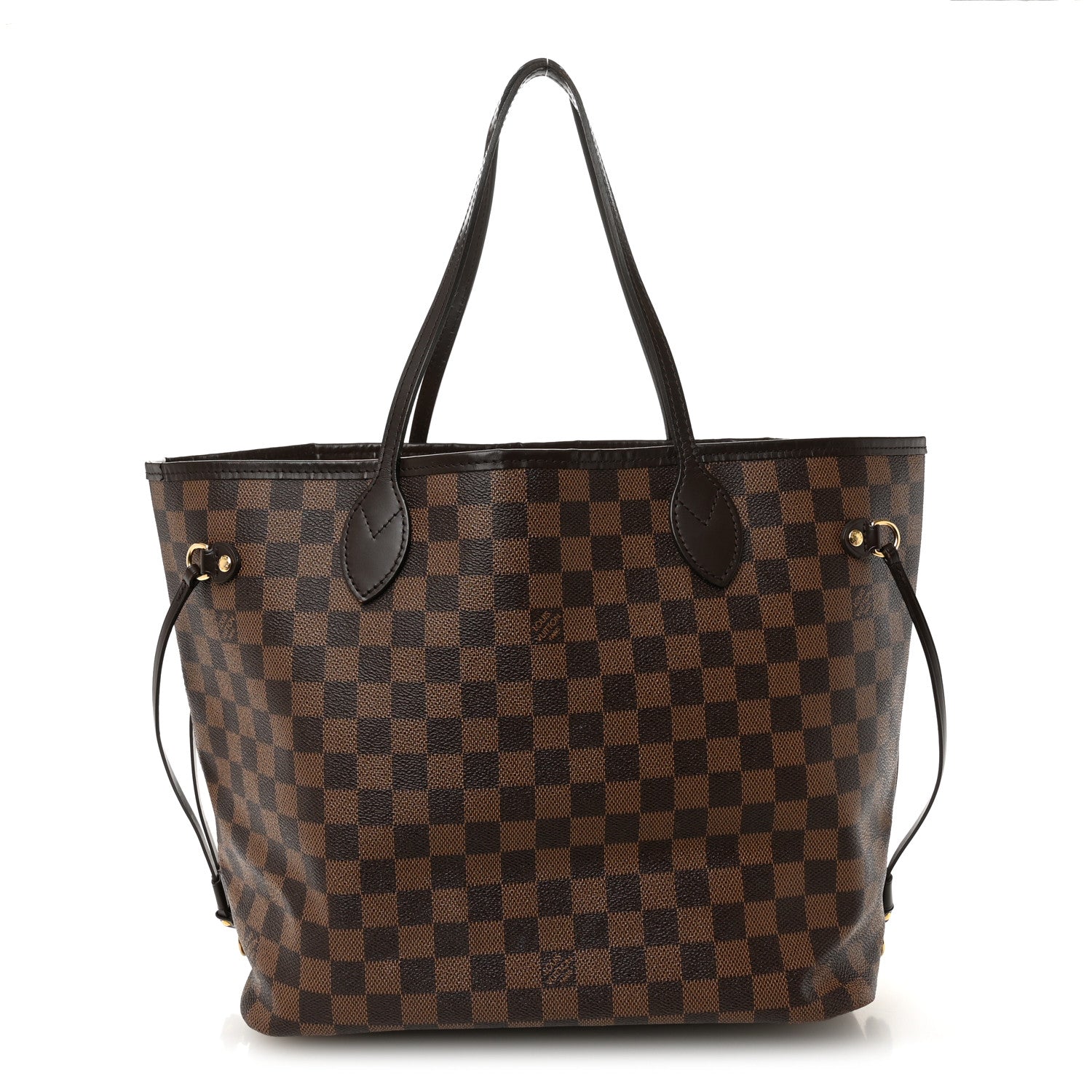 Damier Ebene Neo Neverfull MM Rose Ballerine