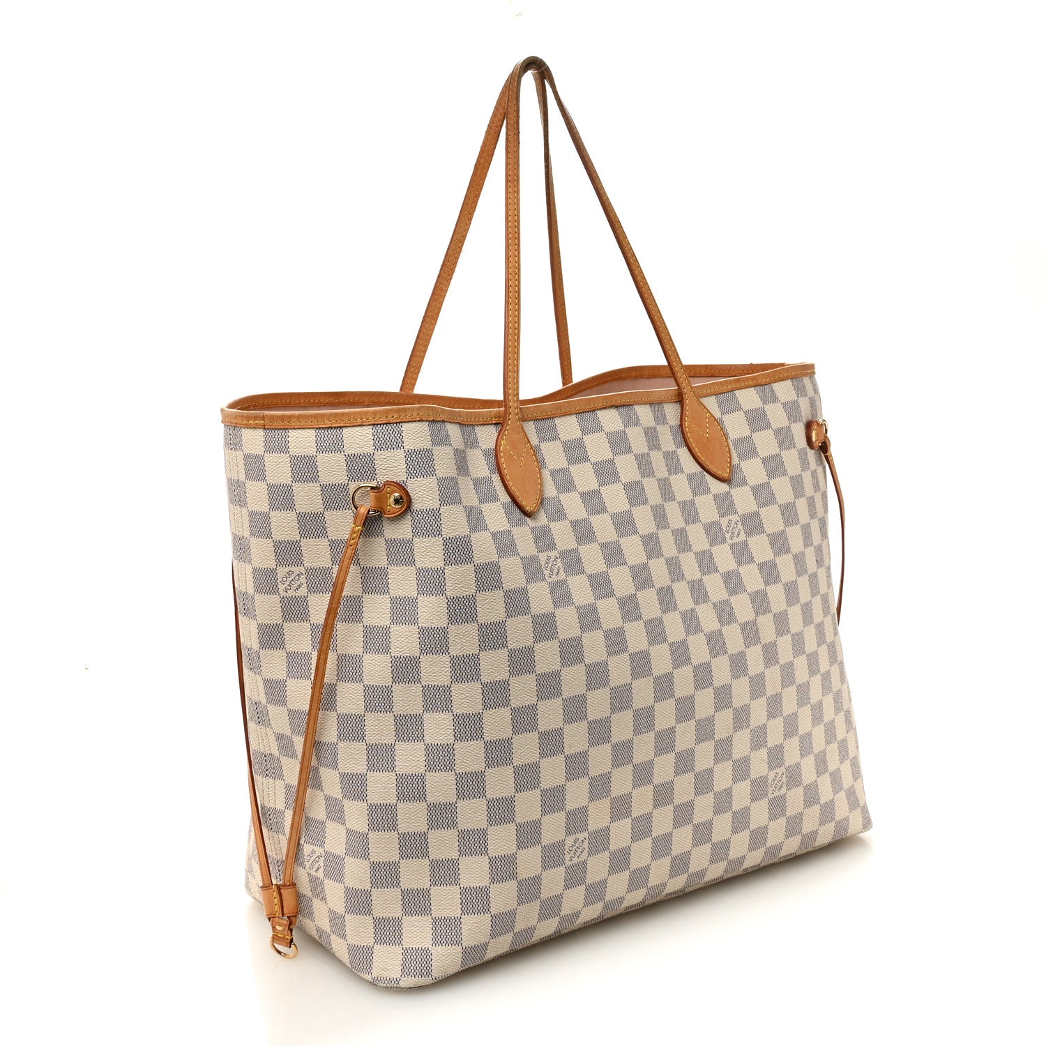 Damier Azur Neo Neverfull GM Rose Ballerine