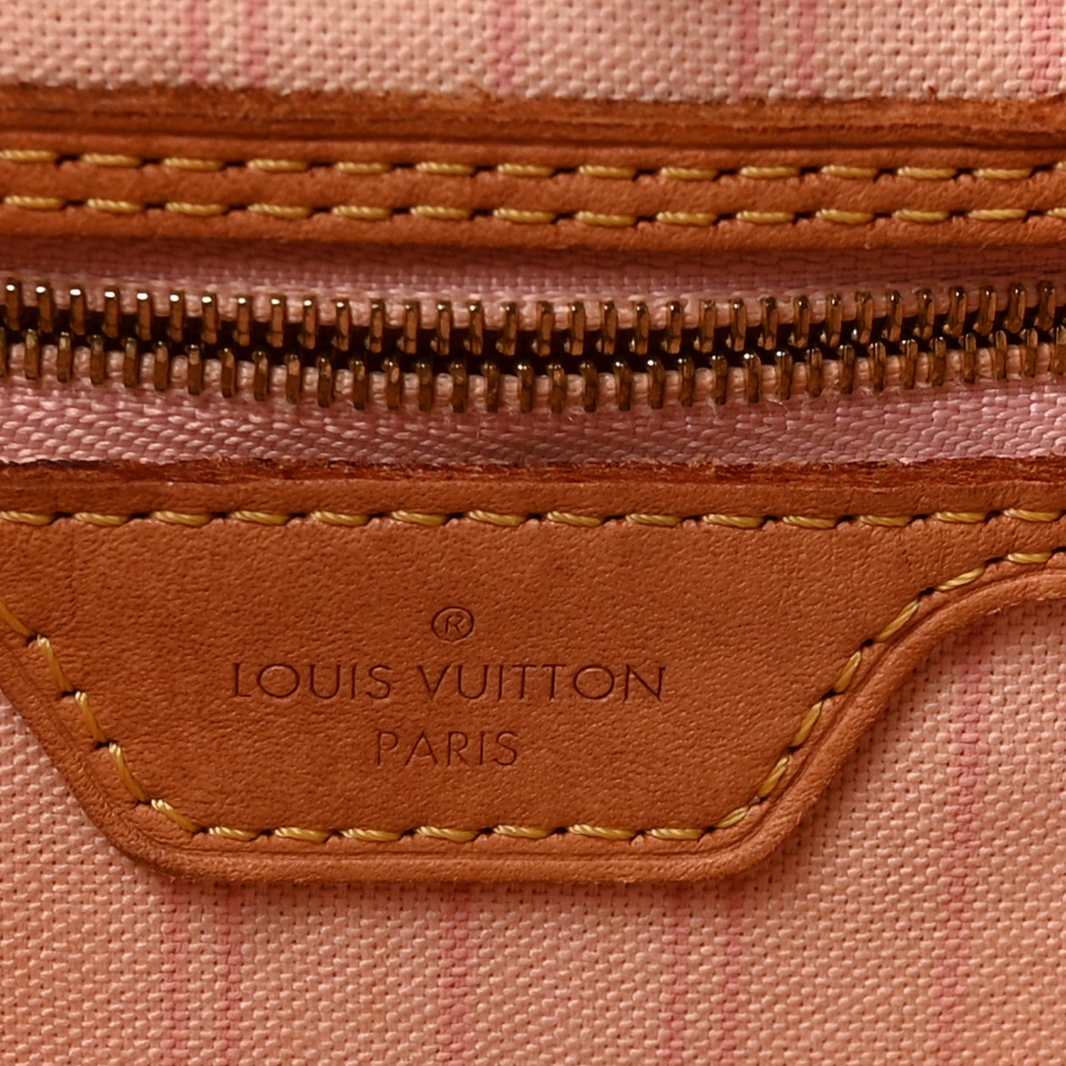 Damier Azur Neo Neverfull MM Rose Ballerine