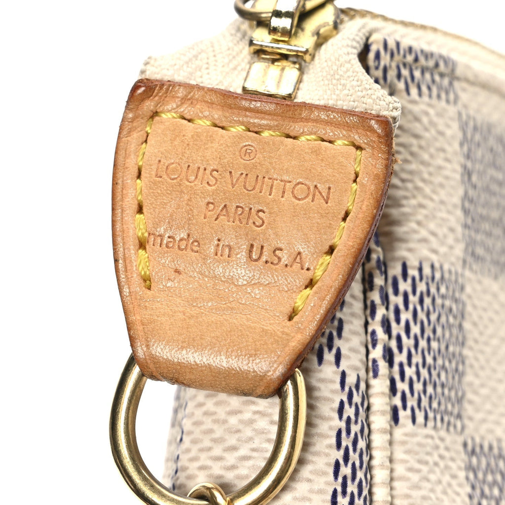 Damier Azur Mini Pochette Accessories