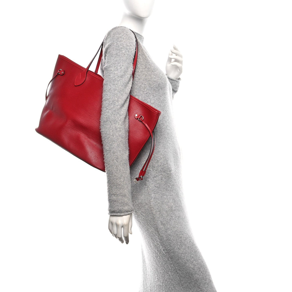 Epi Neverfull MM Coquelicot