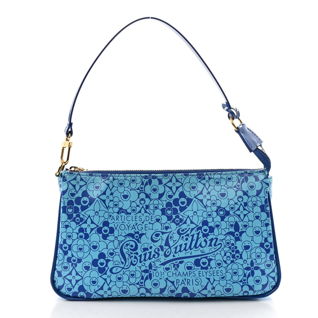 Cosmic Blossom Pochette Accessories Blue