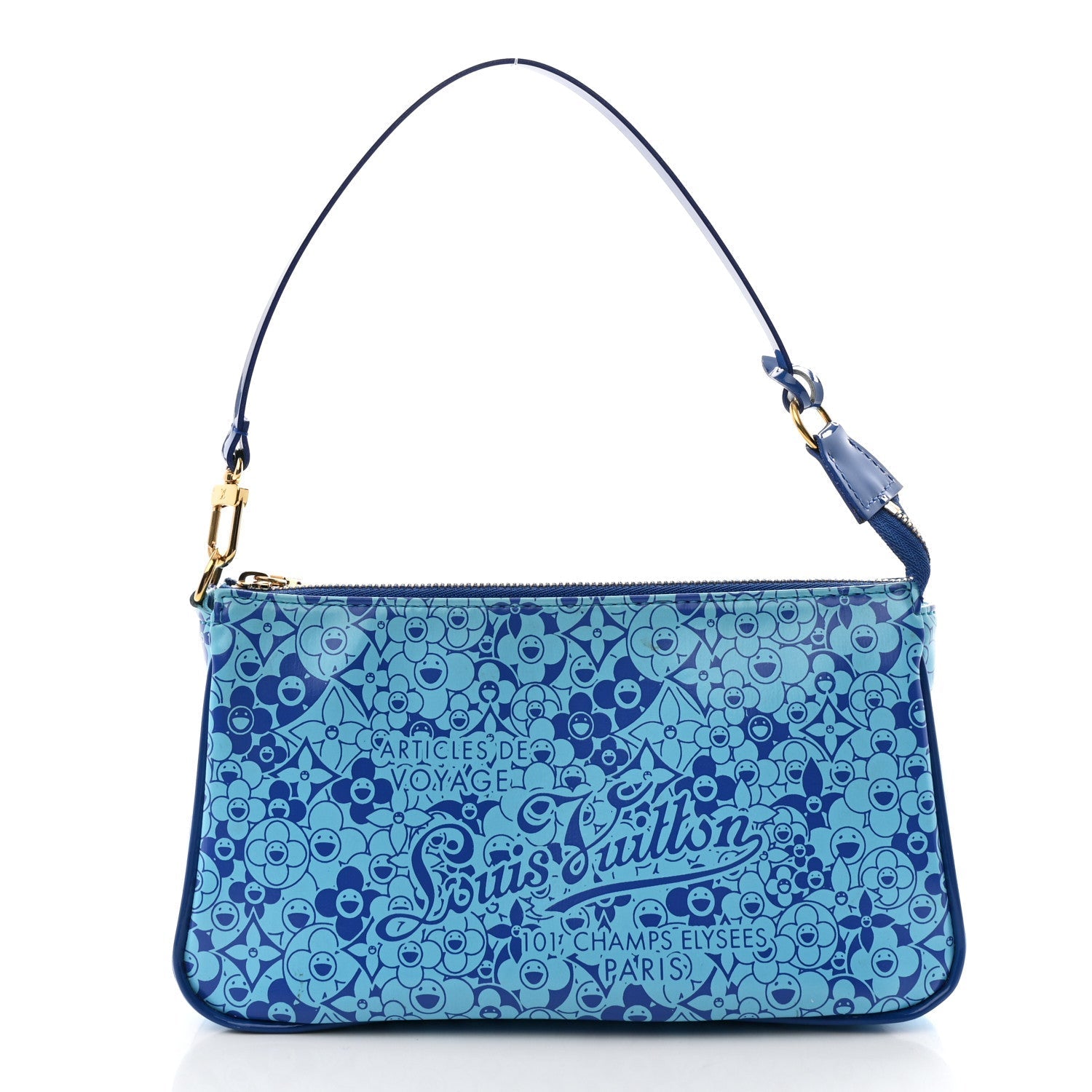 Cosmic Blossom Pochette Accessories Blue
