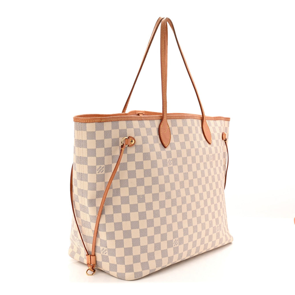 Damier Azur Neo Neverfull GM Rose Ballerine