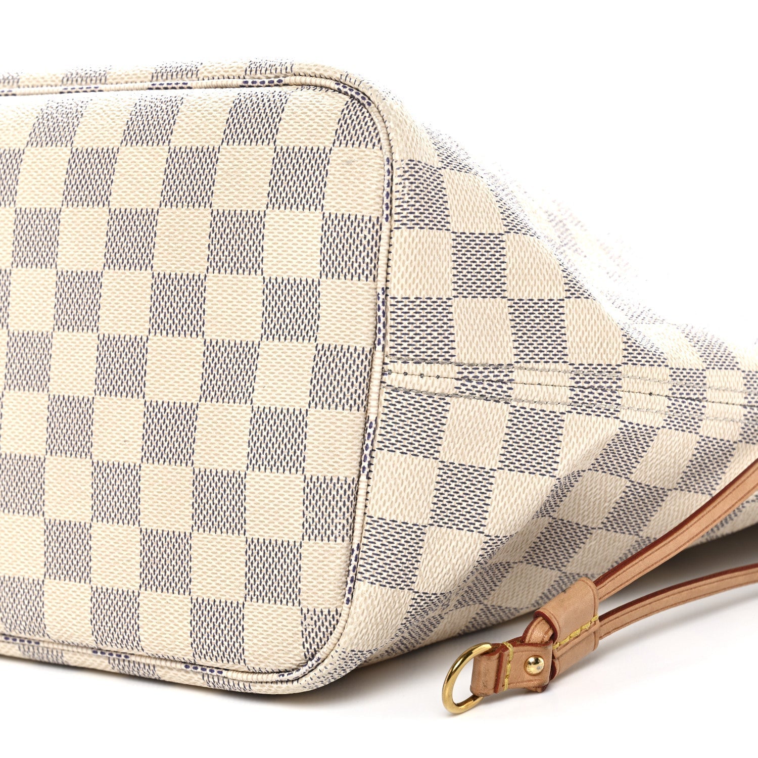 Damier Azur Neo Neverfull MM Rose Ballerine