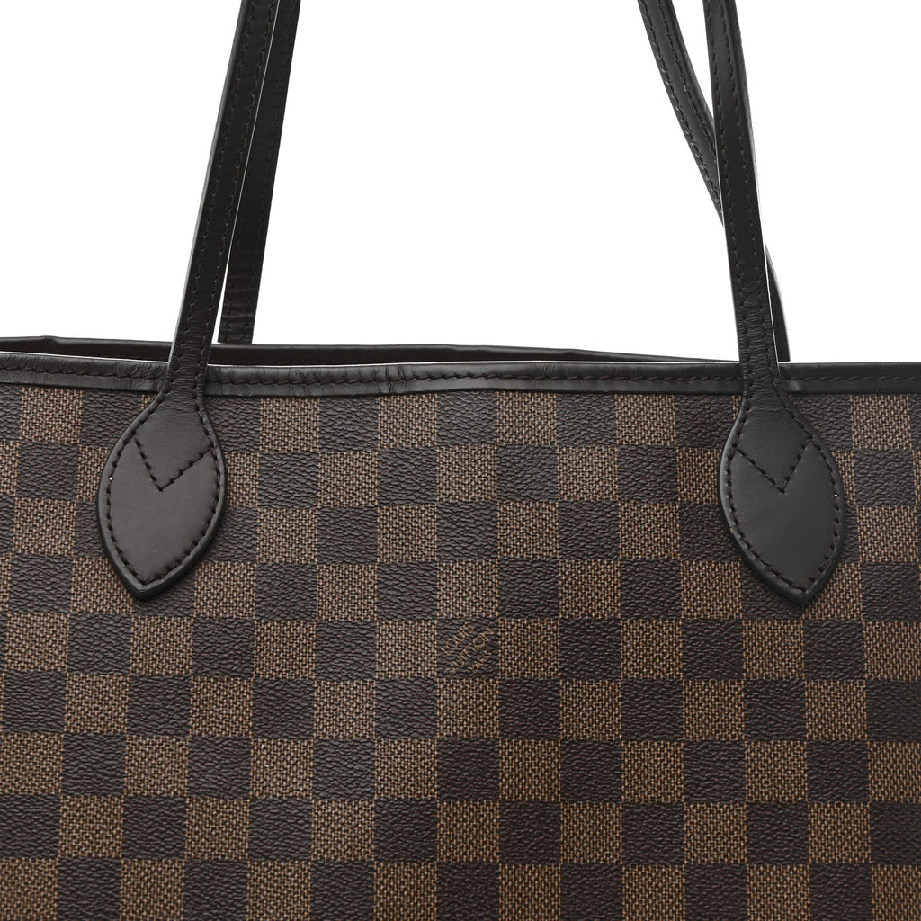 Damier Ebene Neo Neverfull MM Rose Ballerine