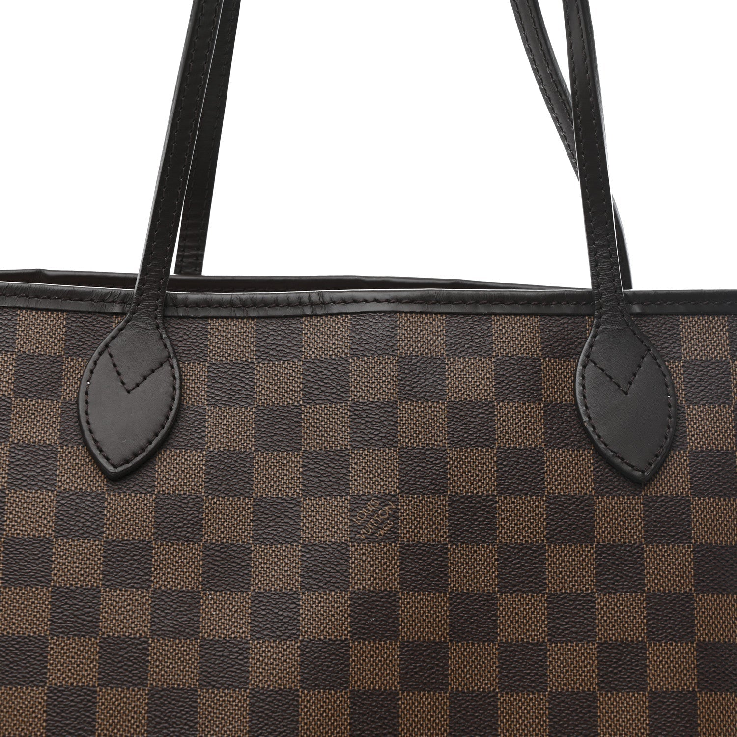 Damier Ebene Neo Neverfull MM Rose Ballerine